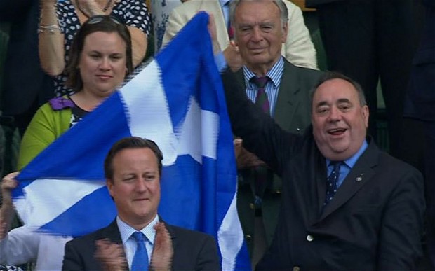 salmond being a bad tit