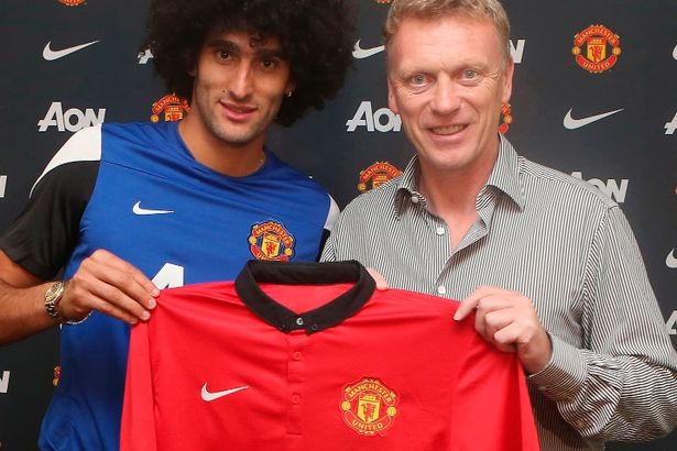 fellaini and moyes
