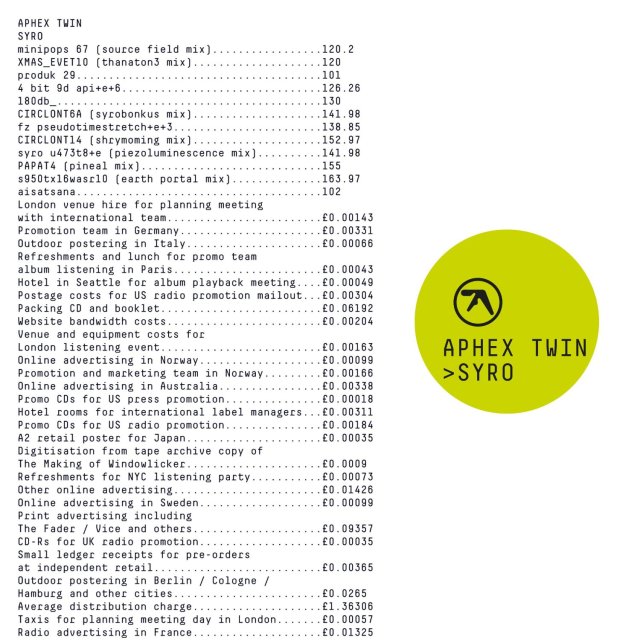 Aphex Twin – Syro